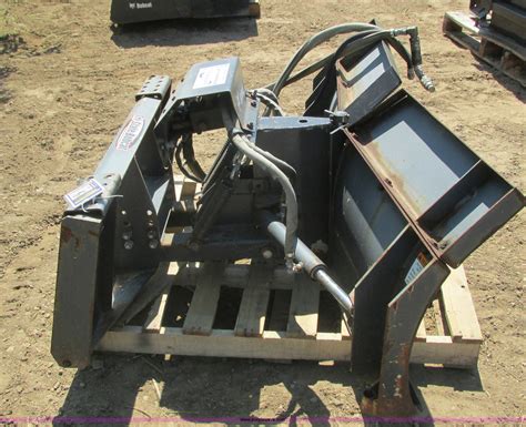 skid steer cable plow|60 skid steer snow plow.